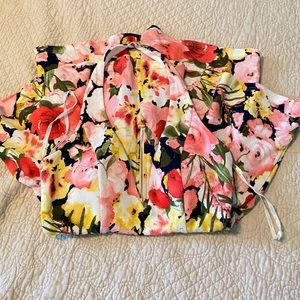 NWOT FLORAL ROMPER